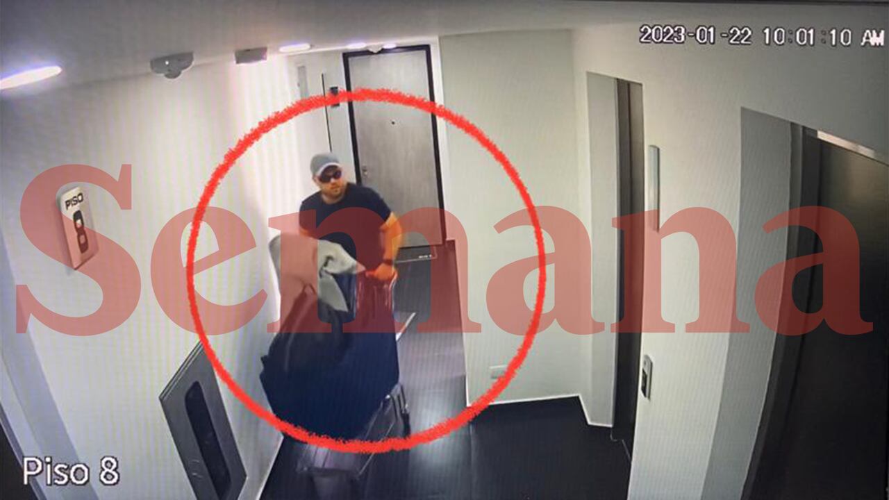 Imágenes exclusivas de John Poulos y Valentina Trespalacios en la escena del crimen