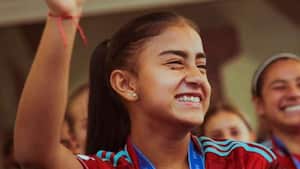 Karla Viancha, jugadora de la Selección Colombia Sub-17