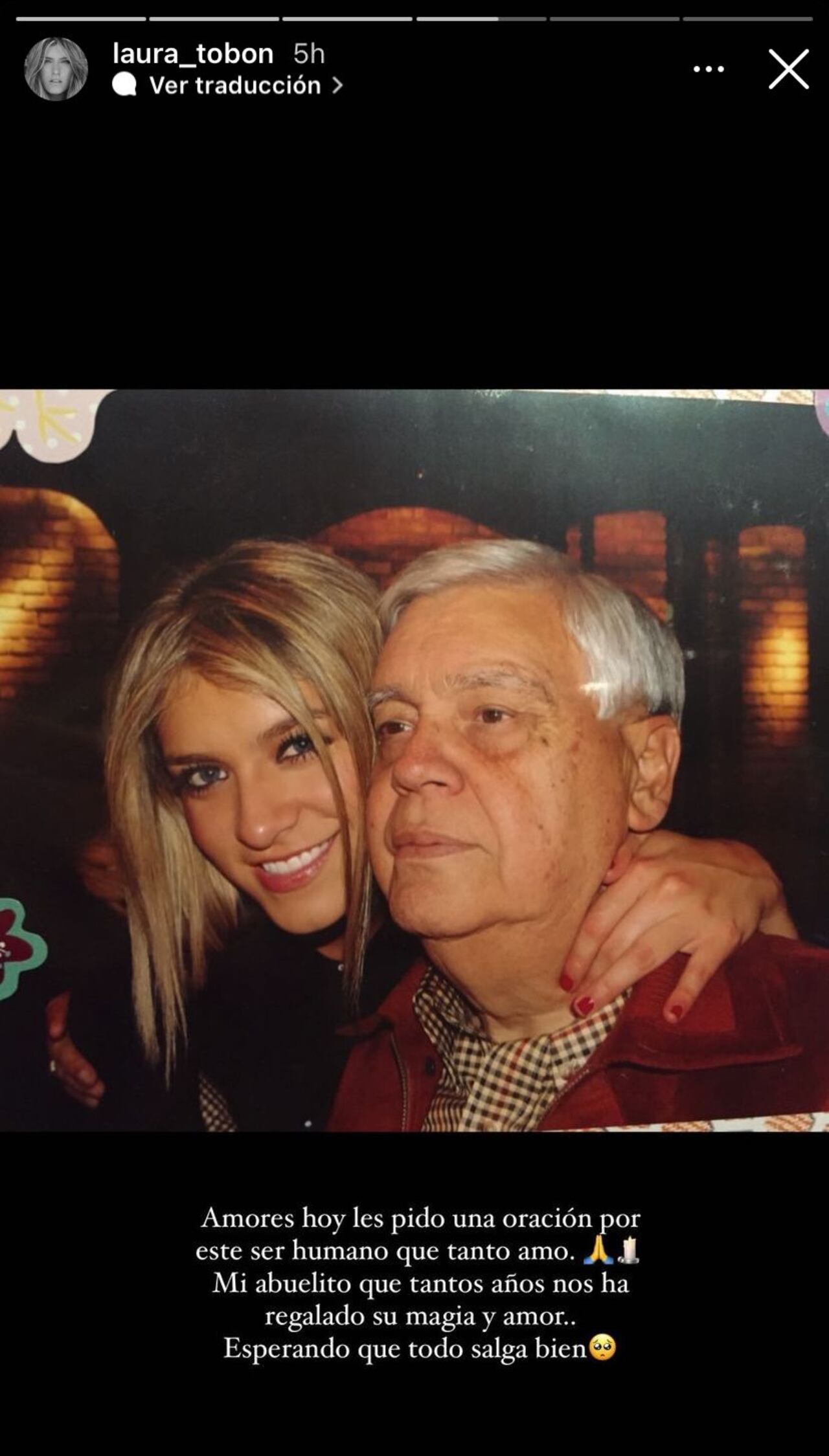 Laura Tobón abuelo