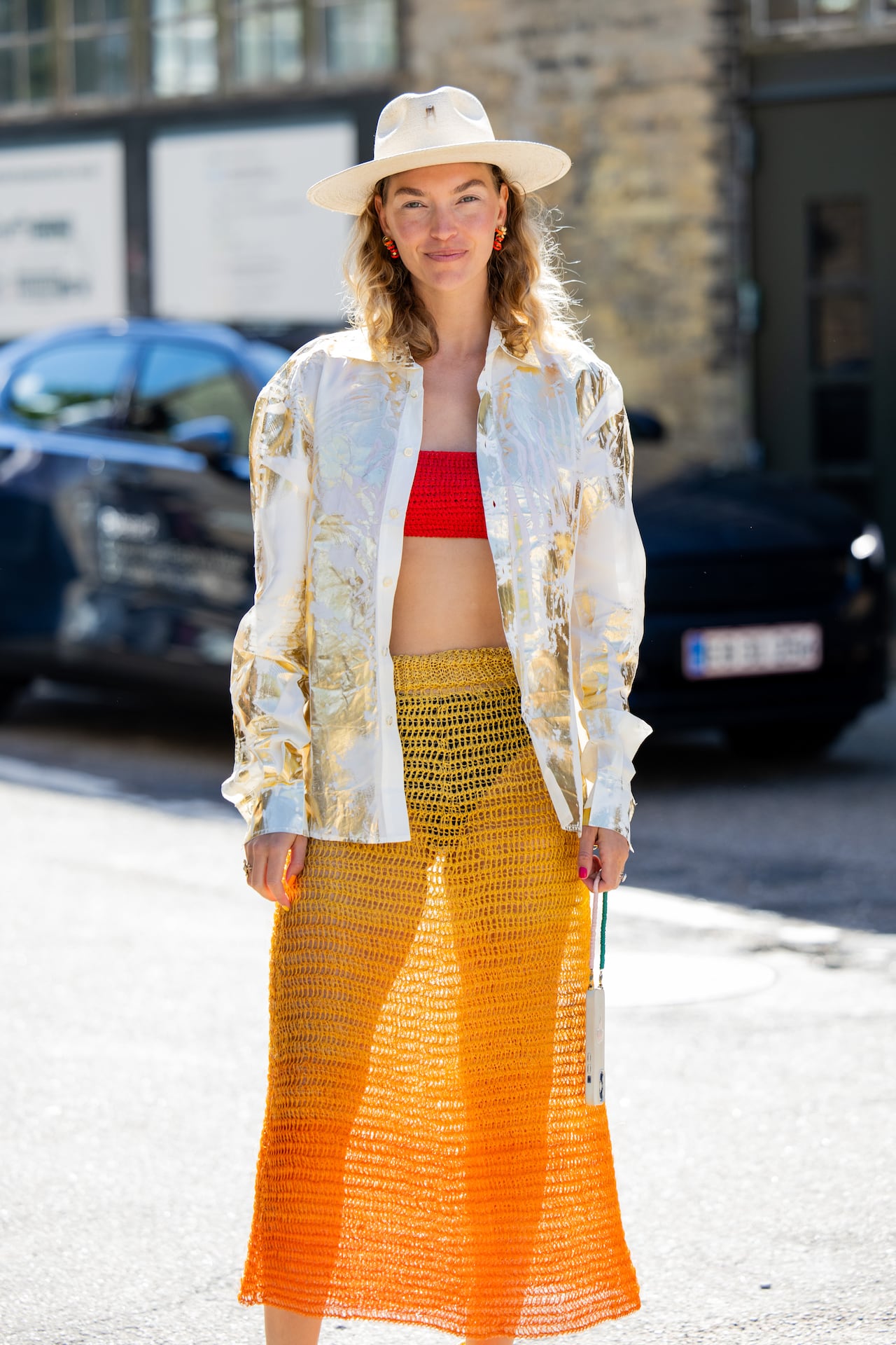 Street Style - Day 2 - Copenhagen Fashion Week SS25