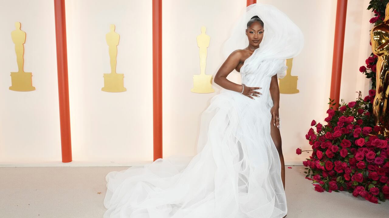 Oscars arrives on Sunday, March 12, 2023, at the Dolby Theatre in Los Angeles. (Photo by Jordan Strauss/Invision/AP)
