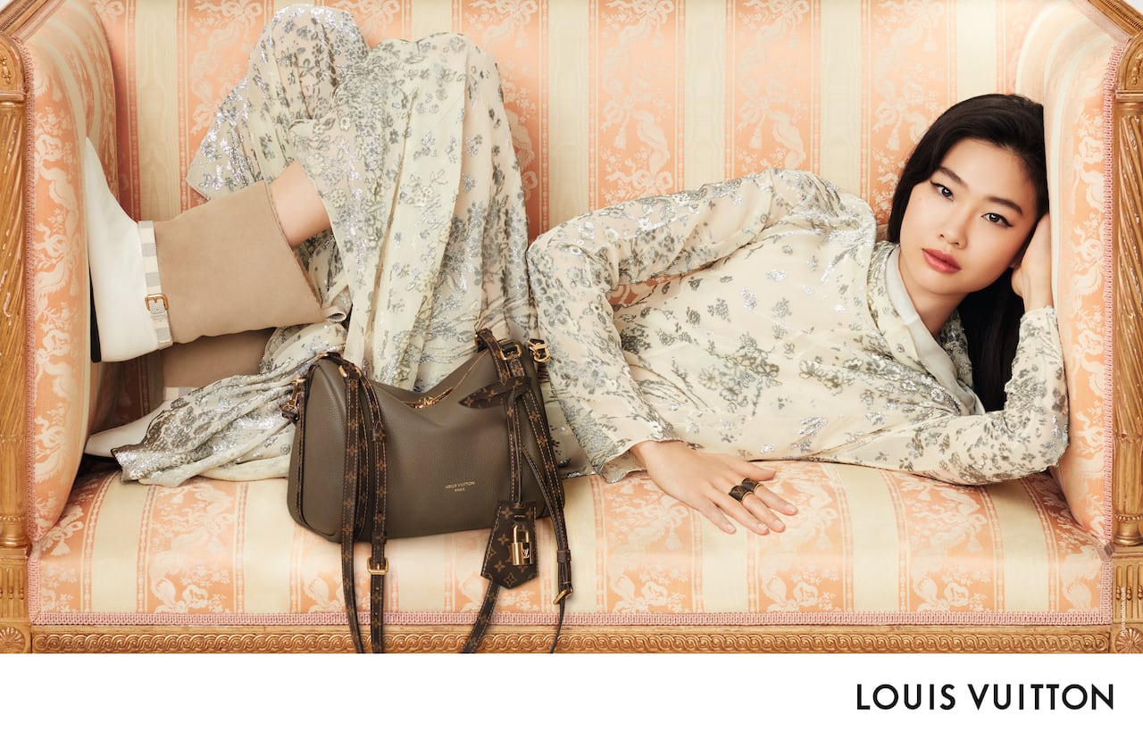 Hoyeon para la campaña Otoño-Invierno 2025 de Louis Vuitton