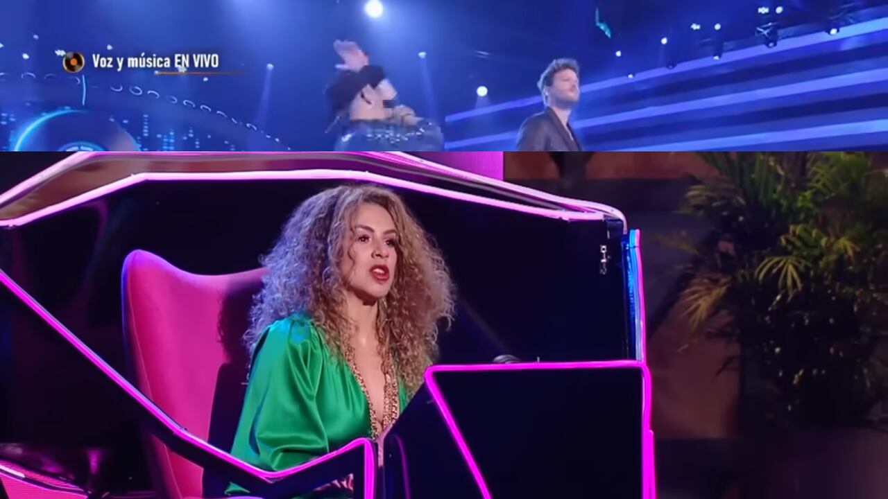 Maía en La descarga de Caracol TV