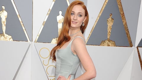 Actress Sophie Turner arrives at the 88th Annual Academy Awards held at Hollywood & Highland Center in Hollywood. (Photo by Frank Trapper/Corbis via Getty Images)