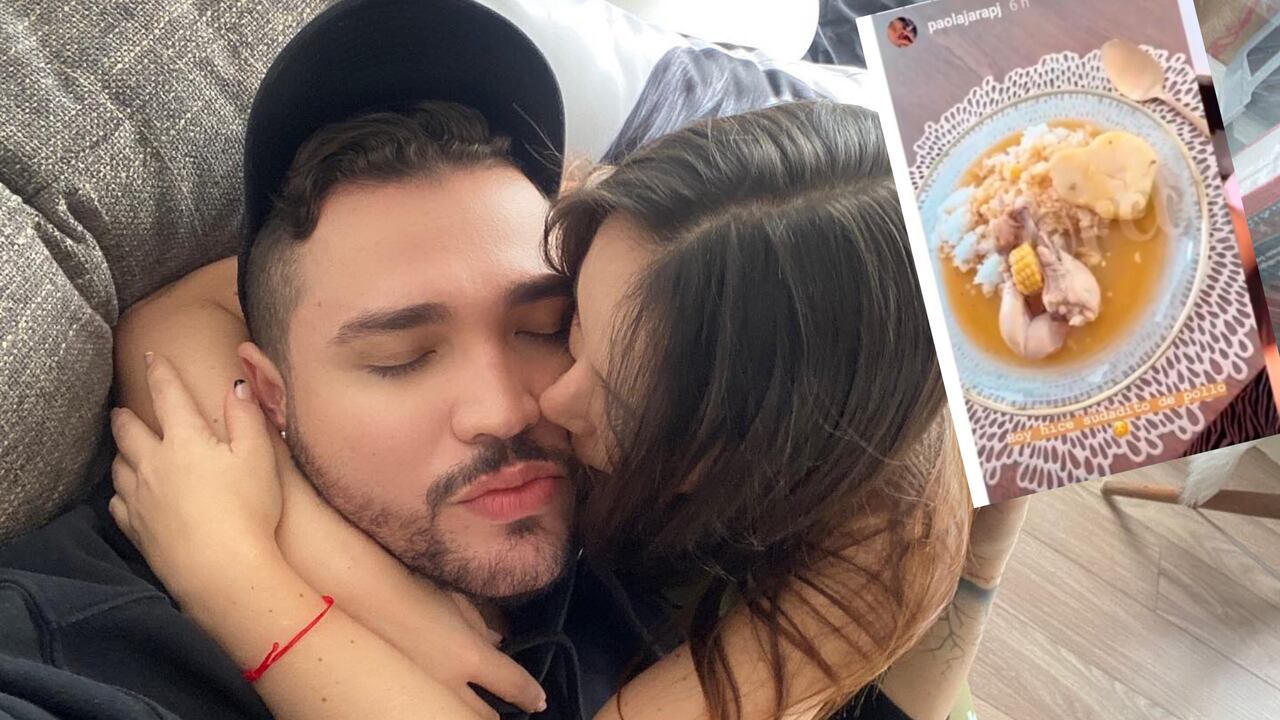 Jessi Uribe y Paola Jara celebraron que ya llevan tres años viviendo juntos.