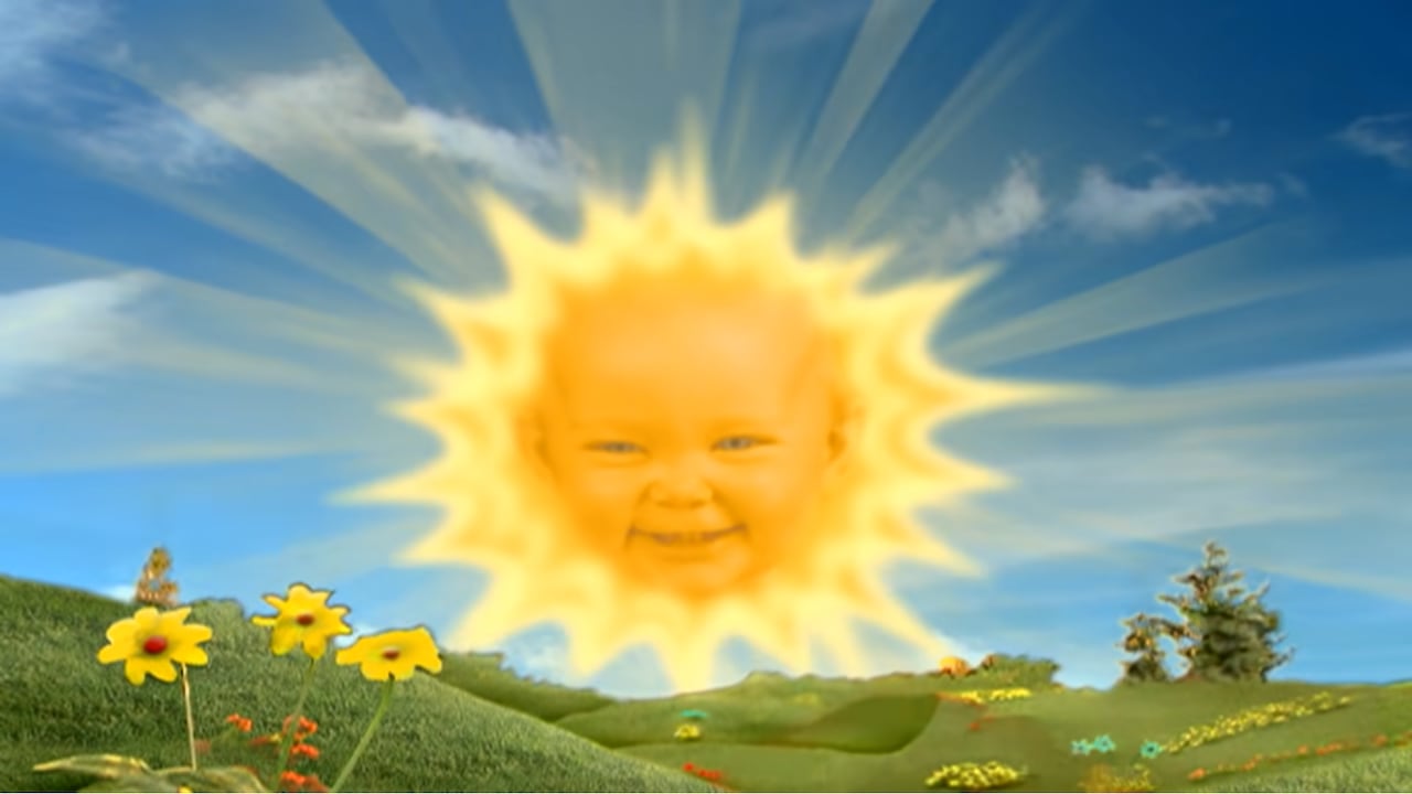 Bebé Sol de los "Teletubbies"