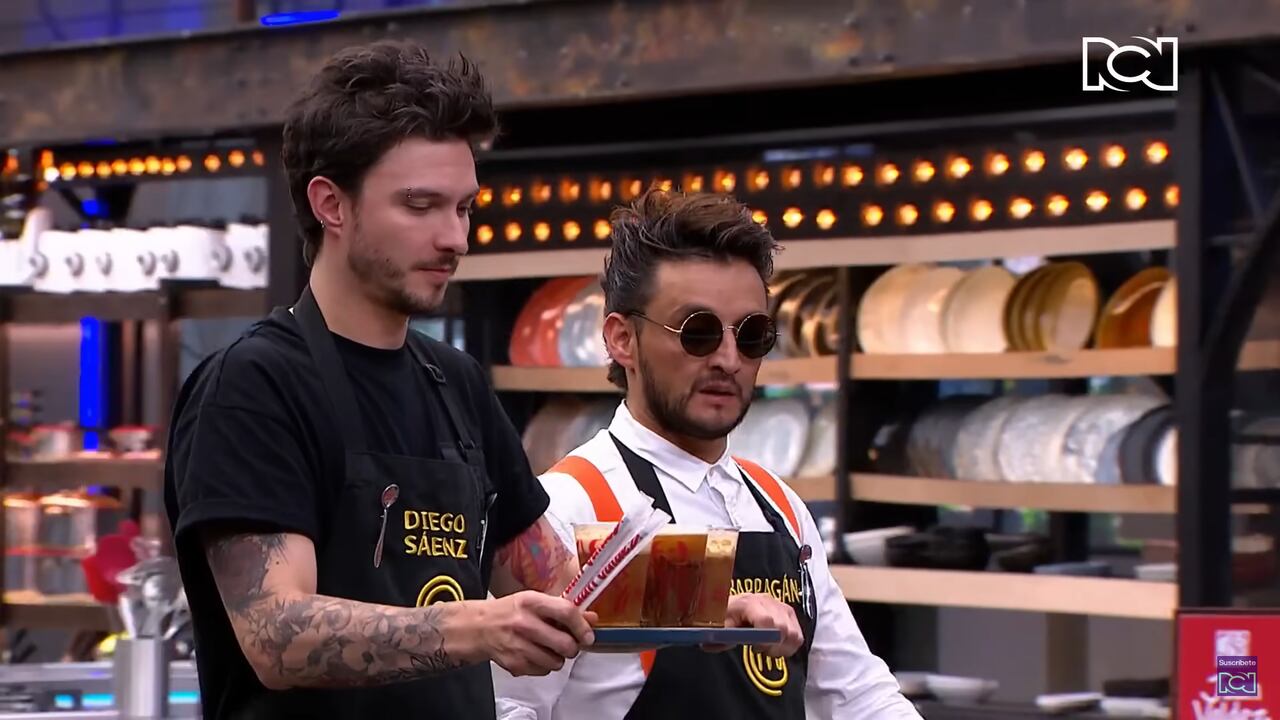 Reacción de Juan Pablo Barragán al ganar junto a Diego Sáenz.