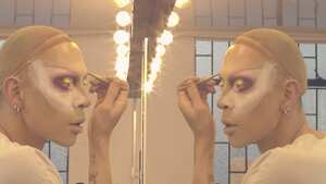 Lesley Wolf, artista drag queen colombiana