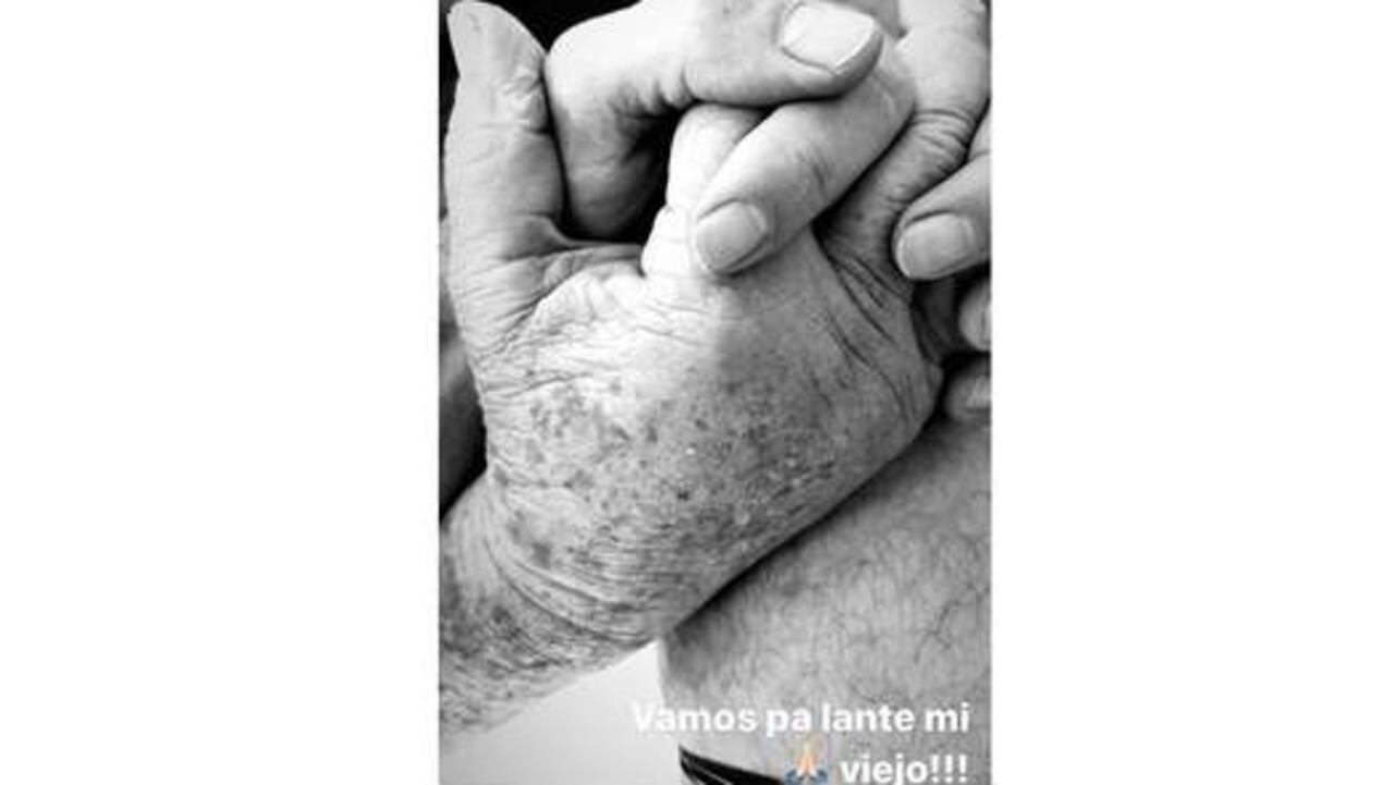 Foto- montaje captura de pantalla Instagram