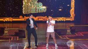 Pipe Bueno bailando con imitador de Guaynaa en 'Yo me llamo'