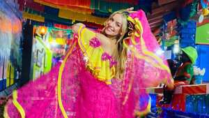 Elianis Garrido es una de las famosas que más disfruta el Carnaval.