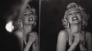 Blonde. Ana de Armas as Marilyn Monroe. Cr. Netflix © 2022