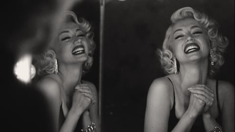 Blonde. Ana de Armas as Marilyn Monroe. Cr. Netflix © 2022