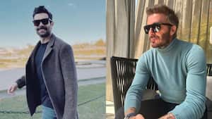 Juan Diego Vanegas y David Beckham