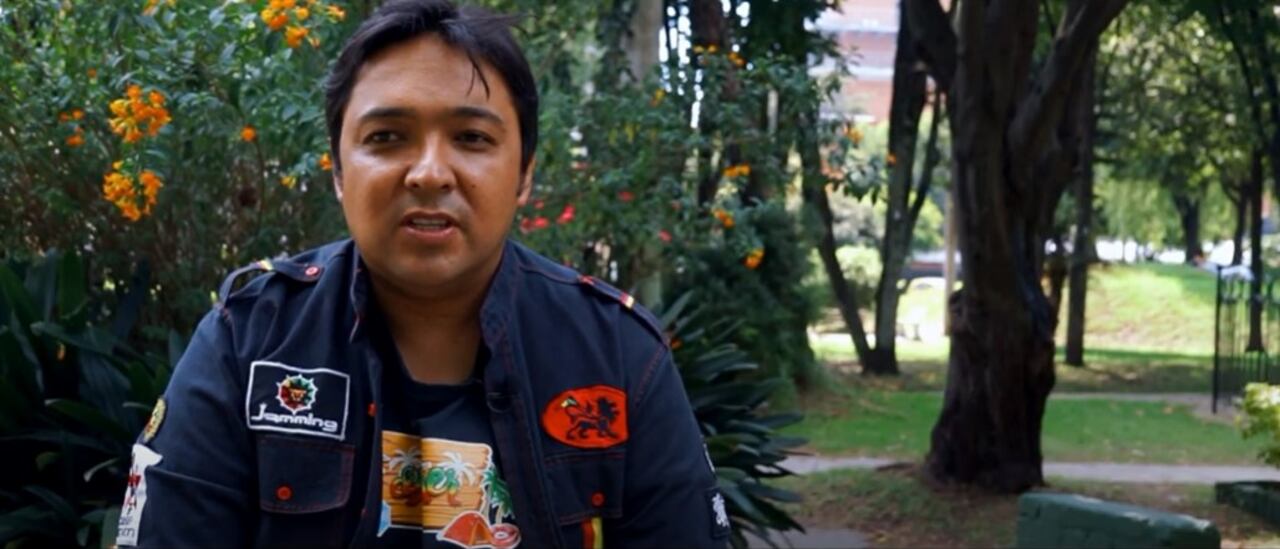 Alejandro Casallas captura de pantalla YouTube La Casa Del Hip Hop Colombiano