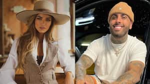 Génesis Aleska y Nicky Jam