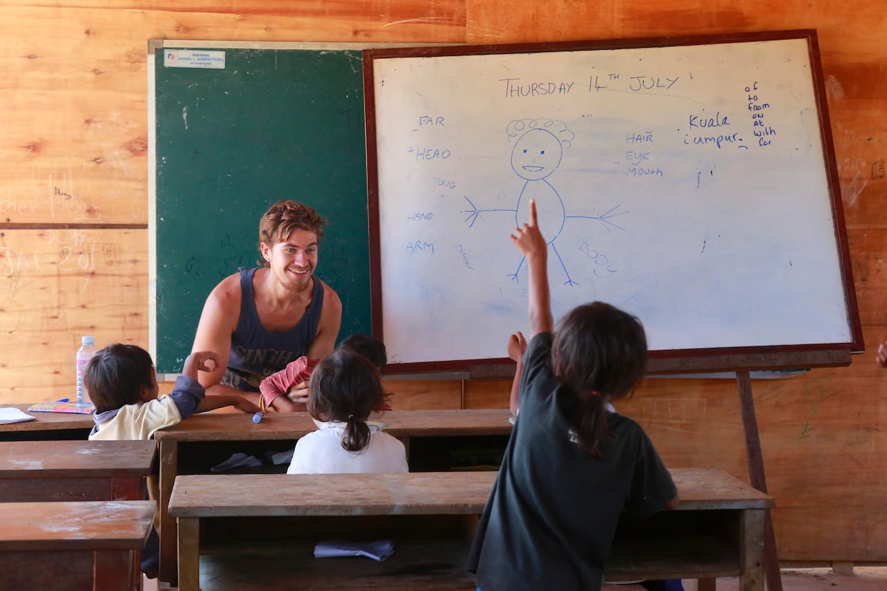 Voluntariado enseñando inglés en las zonas rurales de Camboya
