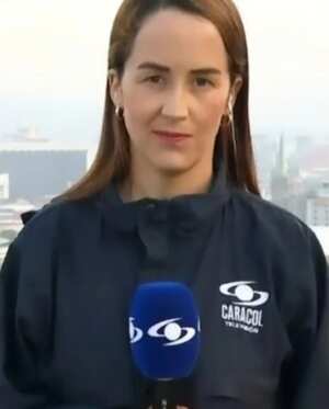 La presentadora de televisión Érika Zapata