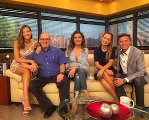 Presentadores del programa "Muy buenos días" del Canal RCN