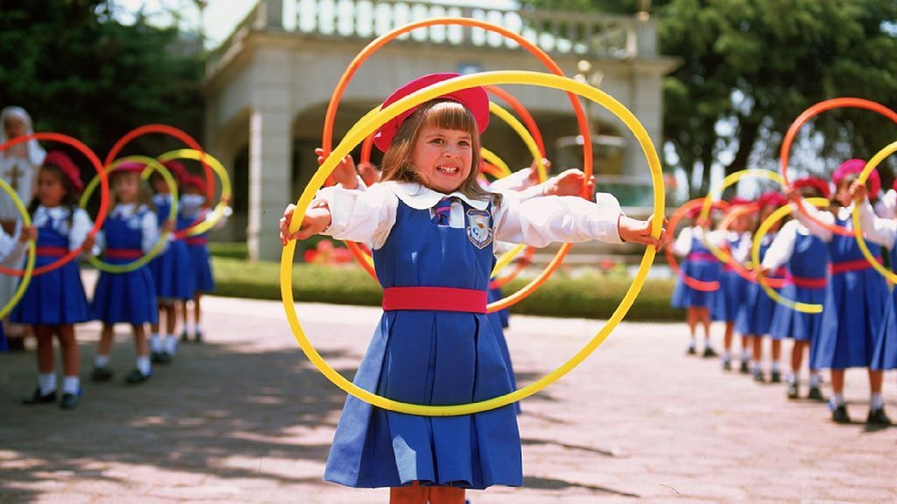 Daniela Aedo en su papel de Dulce María en 'Carita de ángel'.