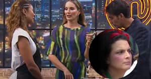 Pelea en 'MasterChef Celebrity Colombia' entre Martha Isabel Bolaños y Natalia Sanint.