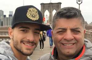 Maluma y su papá