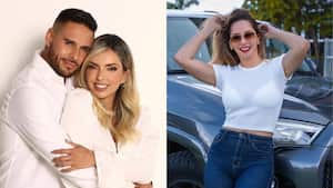 Juliana Diez junto a Sebastián Caicedo y Carmen Villalobos