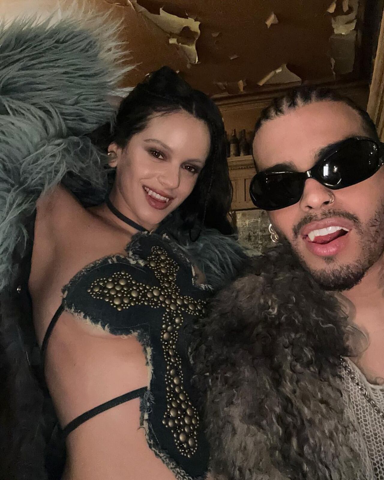 Rauw Alejandro y Rosalía