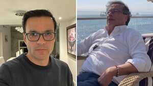 Juan Diego Alvira y Gustavo Petro