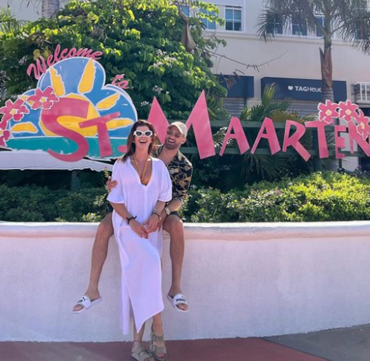Carolina Cruz celebró el cumpleaños de su novio Jamil Farah con tierno mensaje en las redes sociales.