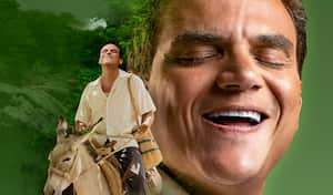 El cantante de vallenato, Silvestre Díaz, sorprendió con su interpretación de Leandro Díaz.