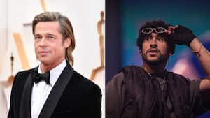 Brad Pitt y Bad Bunny