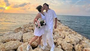 Alina Lozano y Jim Velásquez