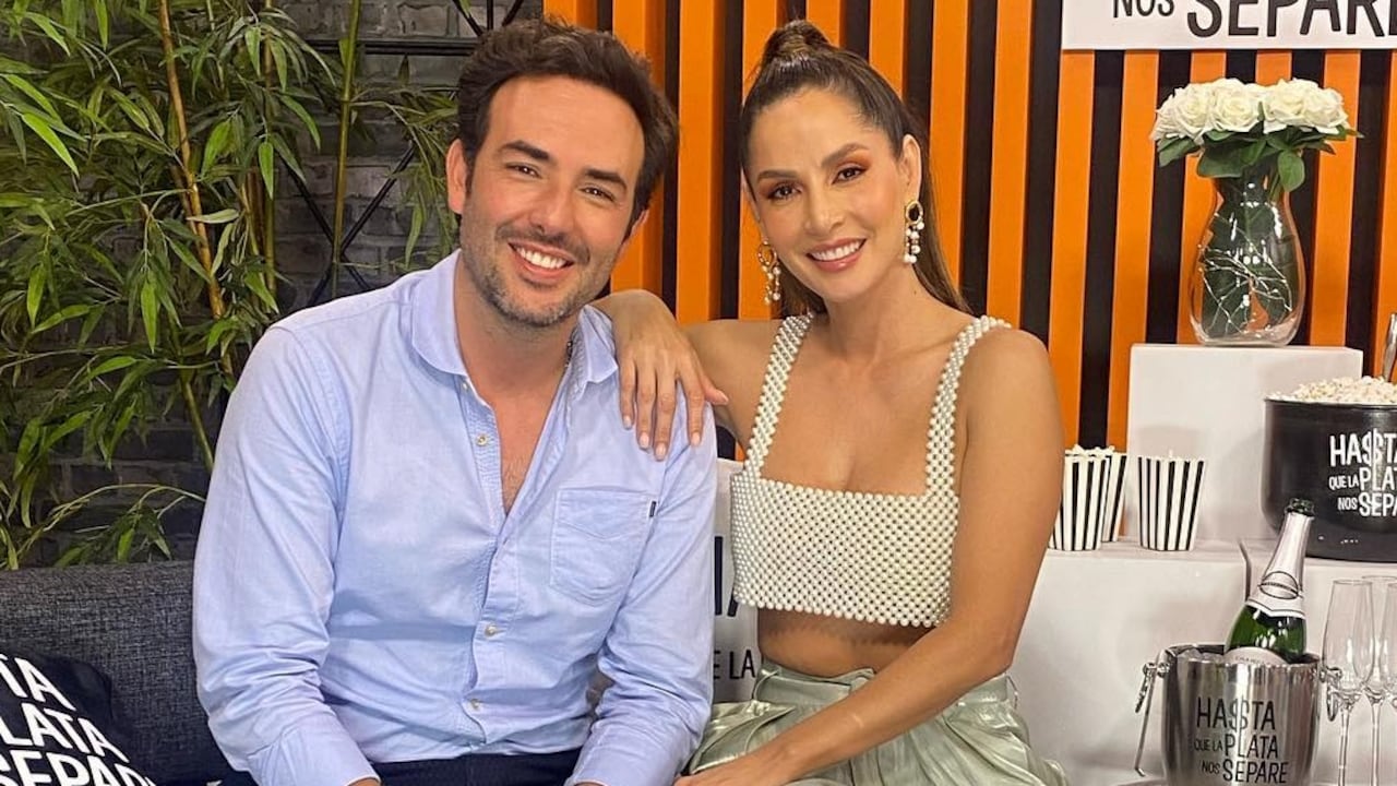 Carmen Villalobos y Sebastián Martínez