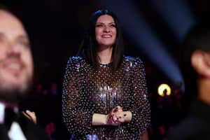 SEVILLE, SPAIN - NOVEMBER 15: Laura Pausini attends the Latin Recording Academy Person of The Year Honoring Laura Pausini at FIBES Conference and Exhibition Centre on November 15, 2023 in Seville, Spain. (Photo by John Parra/Getty Images for Latin Recording Academy)