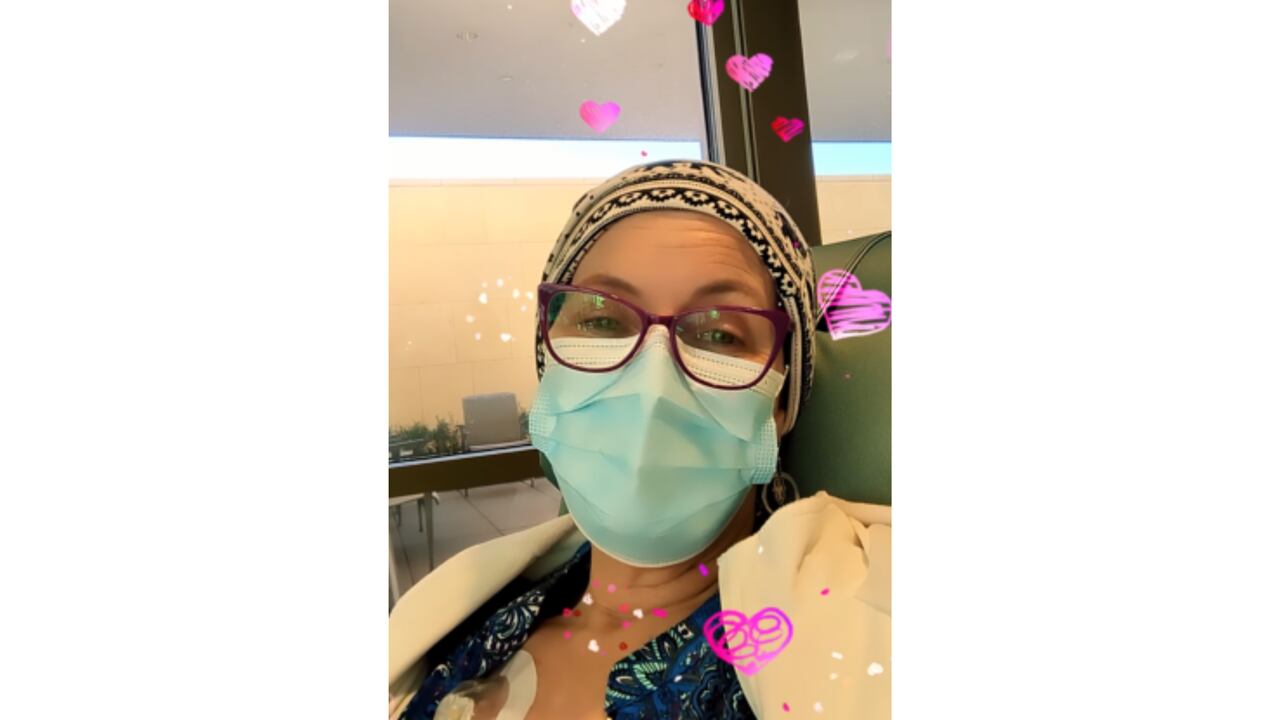 Kristina Lilley en terapias por el cáncer