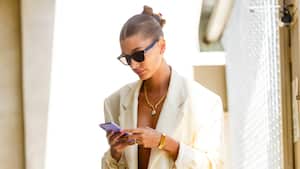 Hailey Bieber en Los Ángeles en julio del 2021.