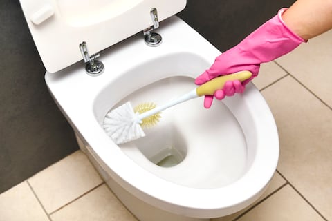 Limpieza en el baño