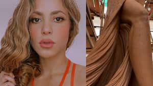 La escultura de Shakira se está realizando en el barrio La Paz de Barranquilla. Fotos: Instagram @shakira - @jaimepumarejoheins.