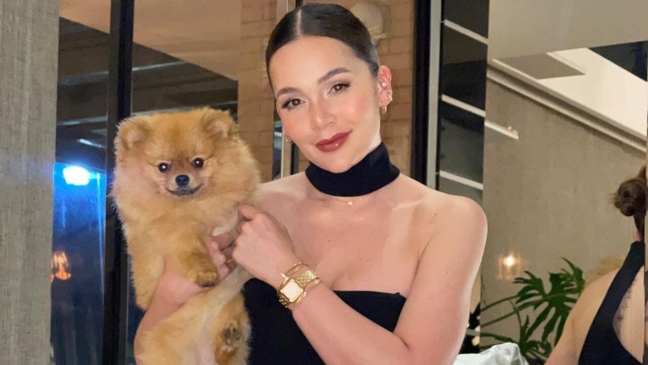 Lina Tejeiro fue captada con misterioso hombre en una fiesta