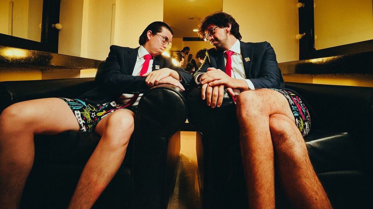 Camilo Pardo y Camilo Sánchez , integrantes de Fuck News.