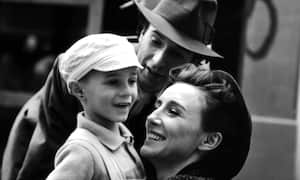 CIRCA 1997: Actor Roberto Benigni and Giorgio Cantarini and actress Nicoletta Braschi in a scene from the Miramax movie "Life Is Beautiful" circa 1997. (Photo by Michael Ochs Archives/Getty Images)