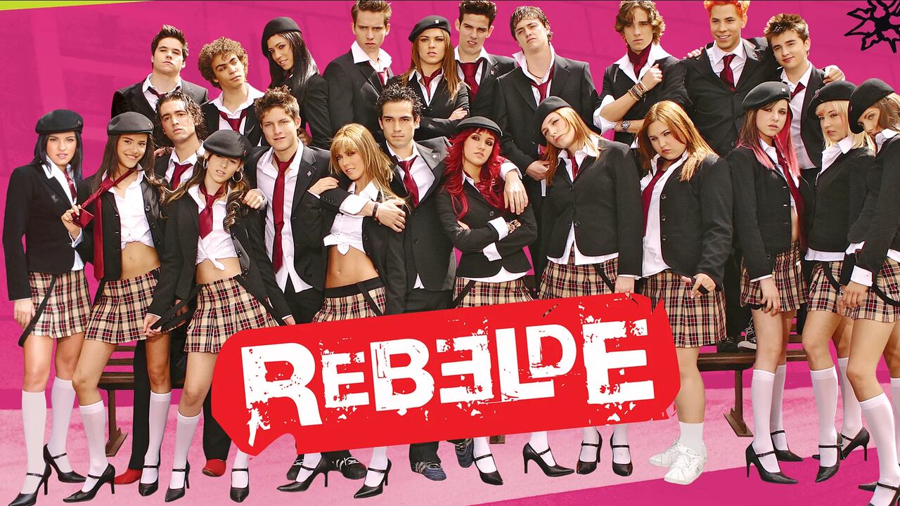 RBD todo el elenco de Rebelde