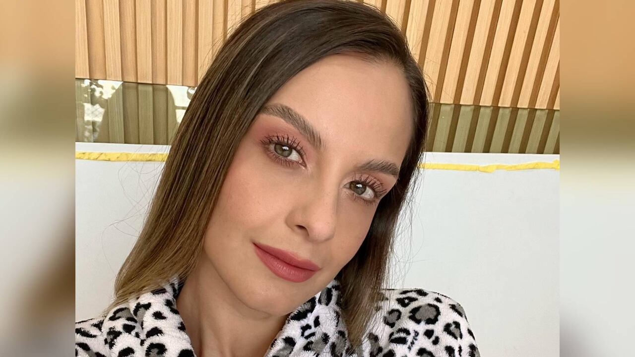 Laura Acuña, presentadora de televisión.