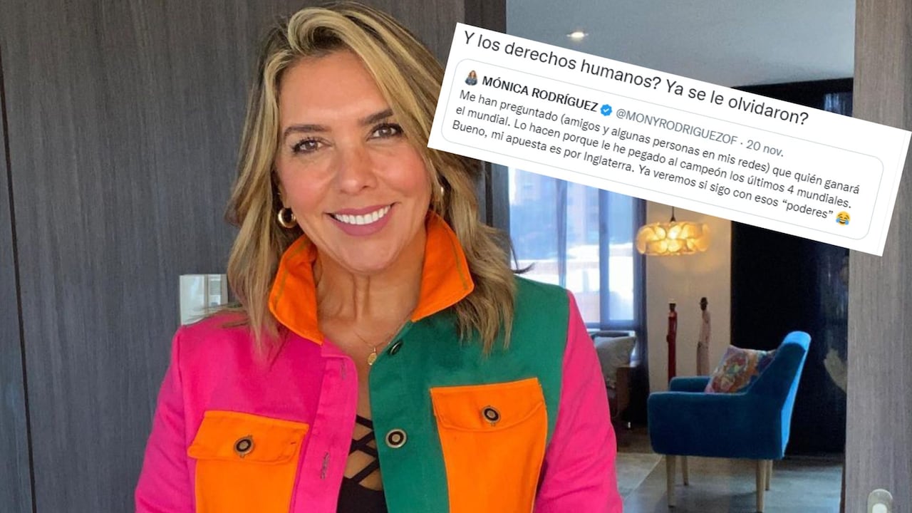 La presentadora de Noticias Uno fue fuertemente cuestionada por sus posiciones sobre el mundial.