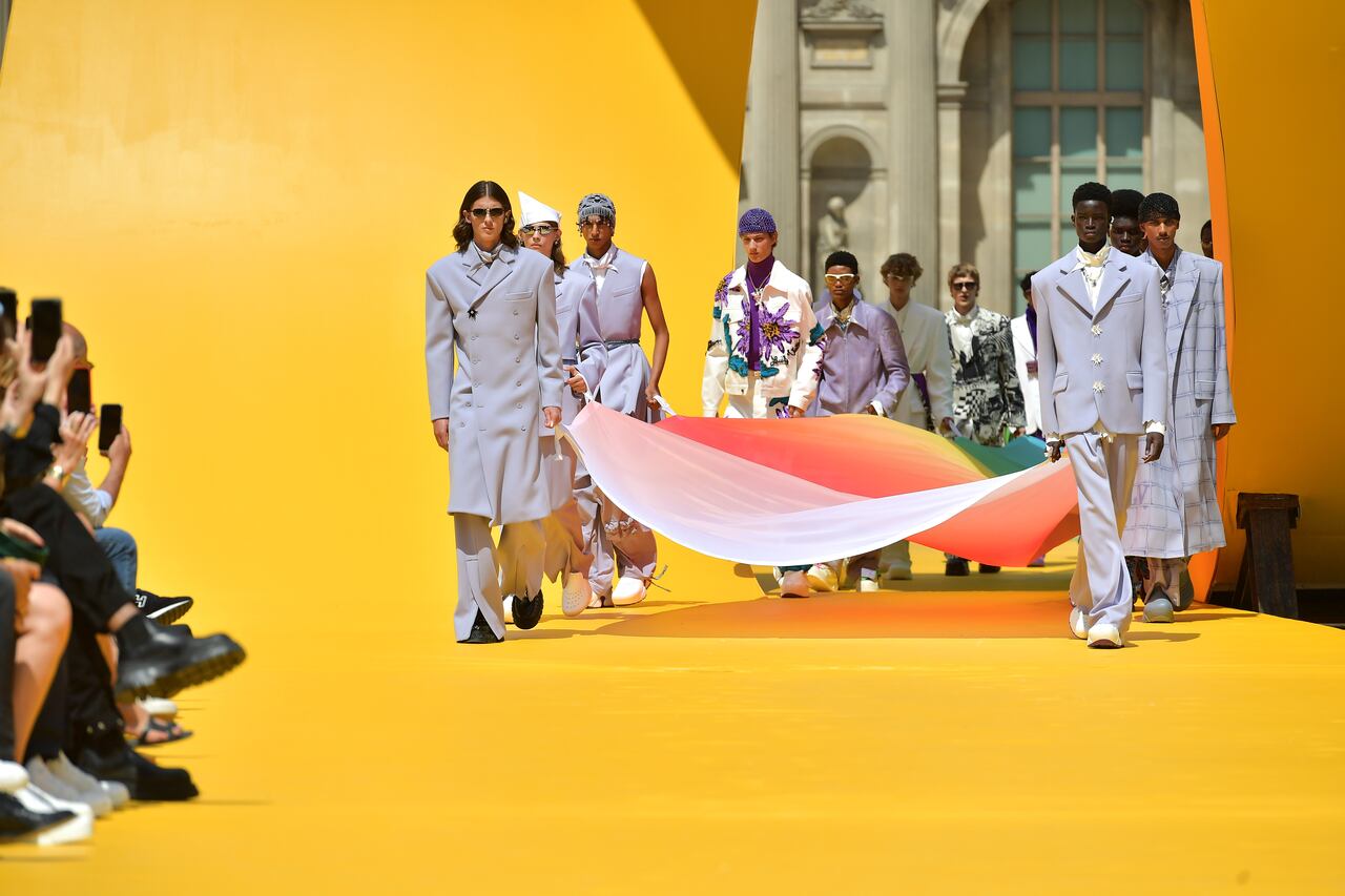 Louis Vuitton : Runway - Paris Fashion Week - Menswear Spring/Summer 2023