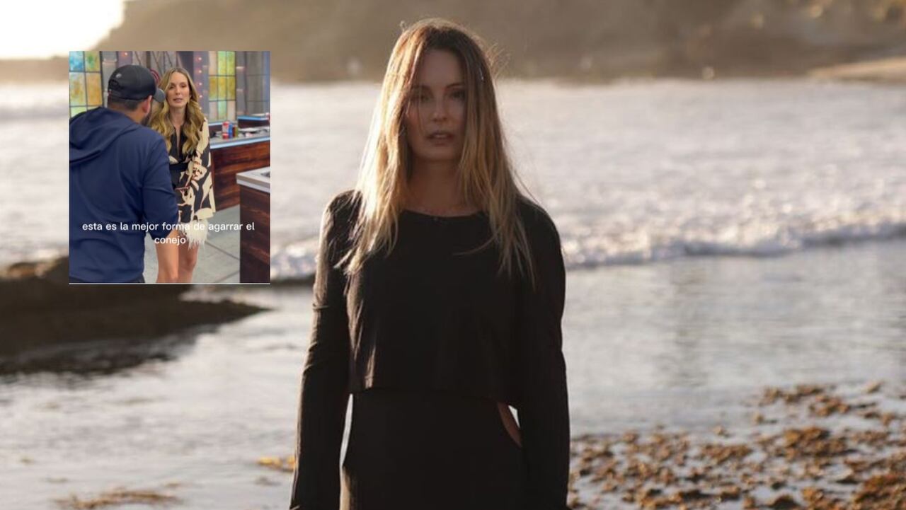 ¿Se le cayeron los cucos? El vergonzoso momento que vivió Claudia Bahamón en grabaciones