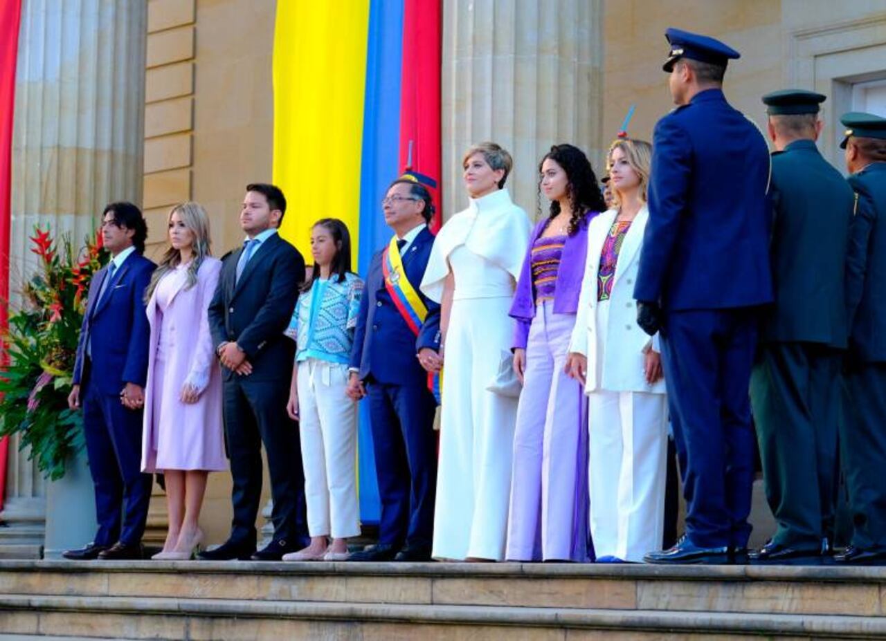 Familia presidencial, esposa e hijos de Gustavo Petro