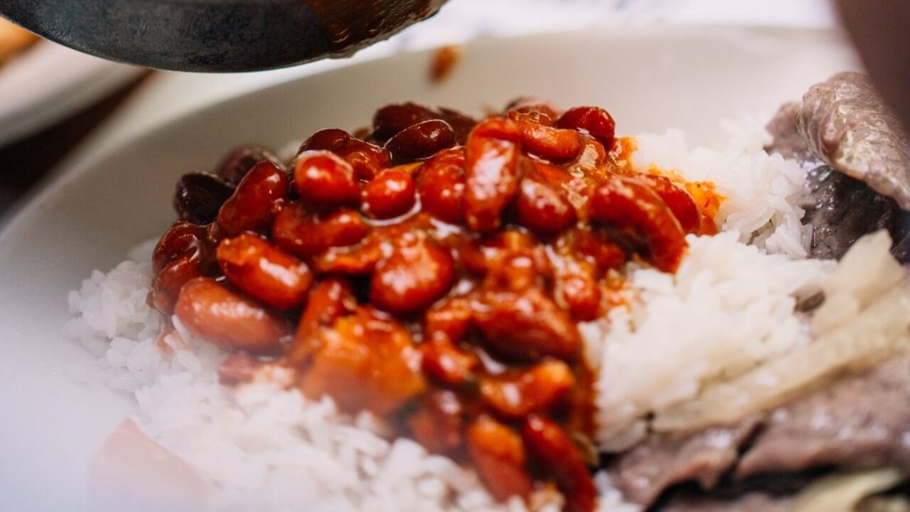 Arroz con habichuelas del Restaurante Doña Ana - Bayamón, Puerto Rico