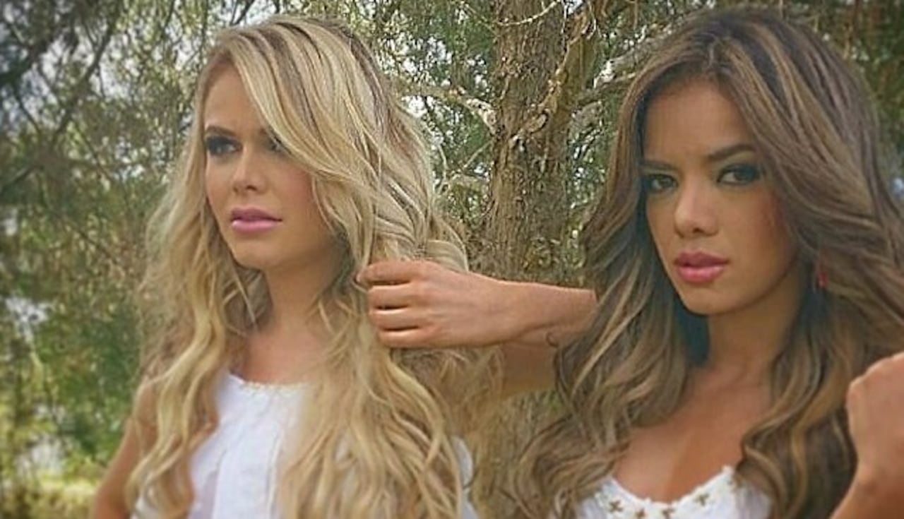 Melissa Porras y Elianis Garrido